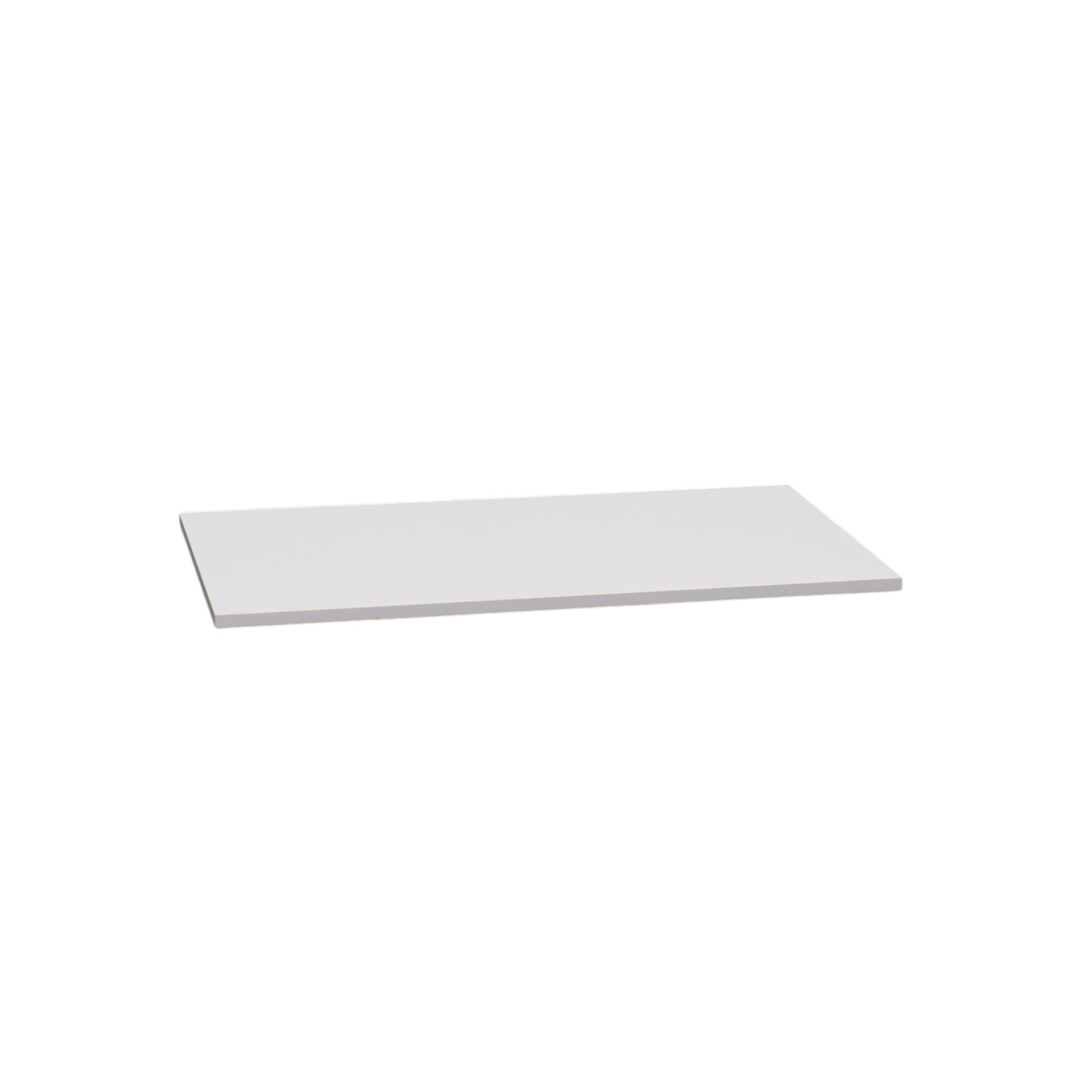 Plateaux de table IBEBI Piano 120x70 cm, Blanc, Nouveau