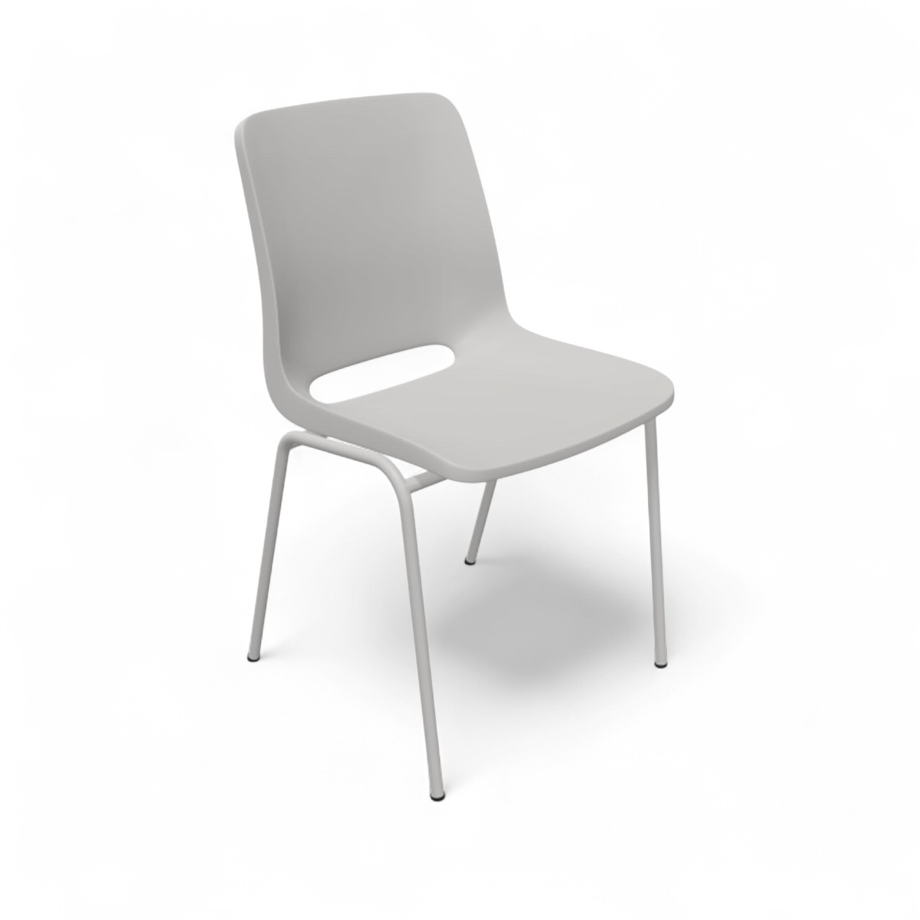 Stuhl Profim Ana 4340 Grau/Grau ohne Armlehnen, Neu - Perfekt für komfortables Sitzen