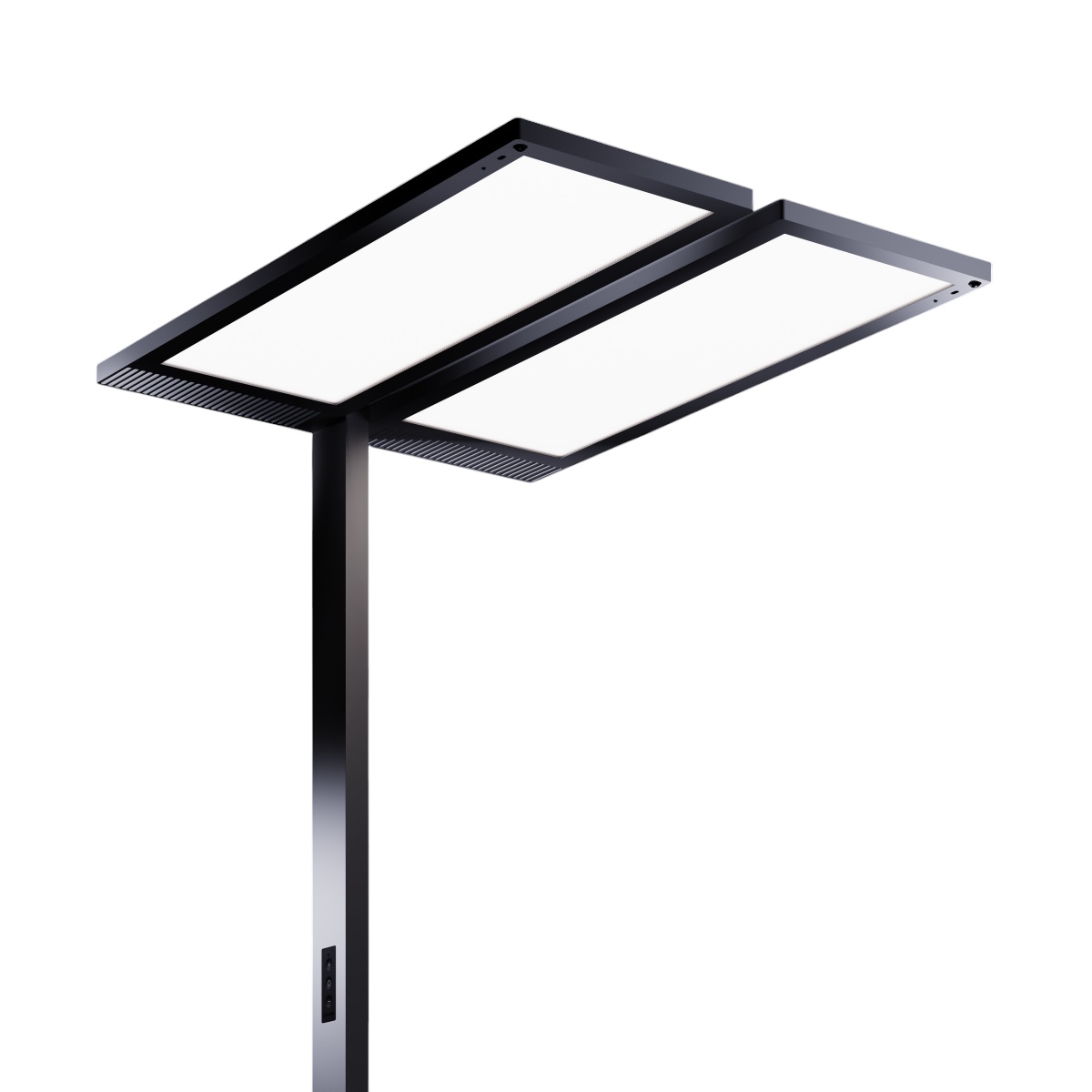 LED Stehlampe Regent Lightpad Office Doppelkopf (Neu)