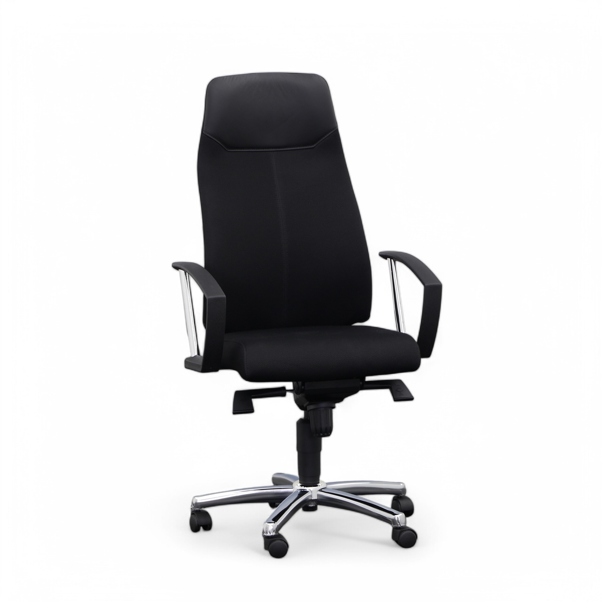Image of Bürodrehstuhl Topstar High Sit Up mit Fixarmlehnen, Schwarz, Neu, Ergonomischer Stuhl - ideal für flexibles Arbeiten