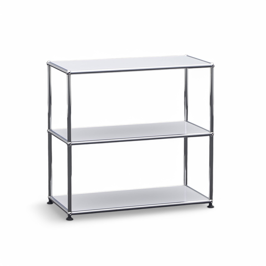 Étagère design USM Haller (Gris argenté, Bon)