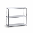 Design Regal USM Haller (Silbergrau, Gut)