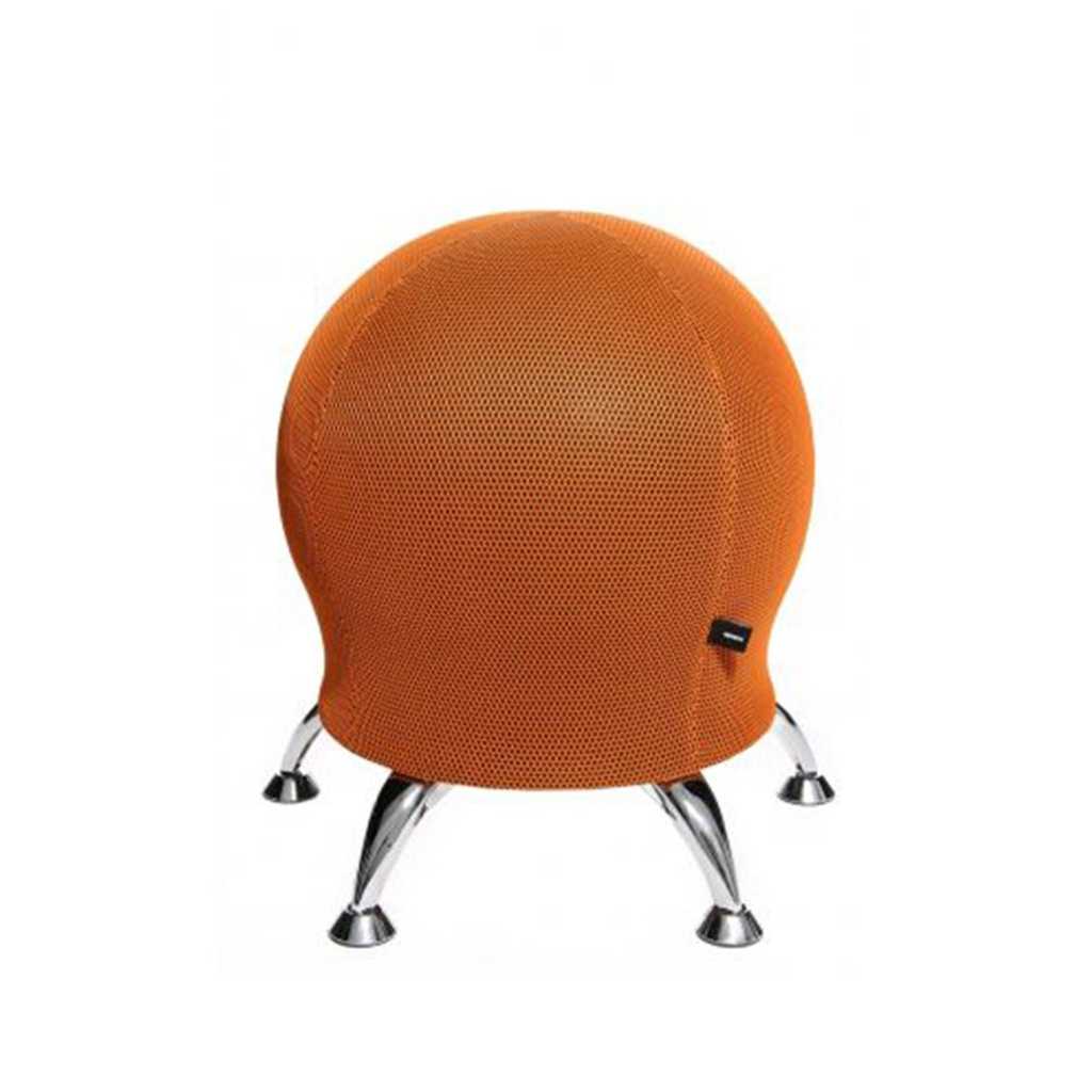 Tabouret de bureau Topstar Sitness 5 (Orange, Chromé)