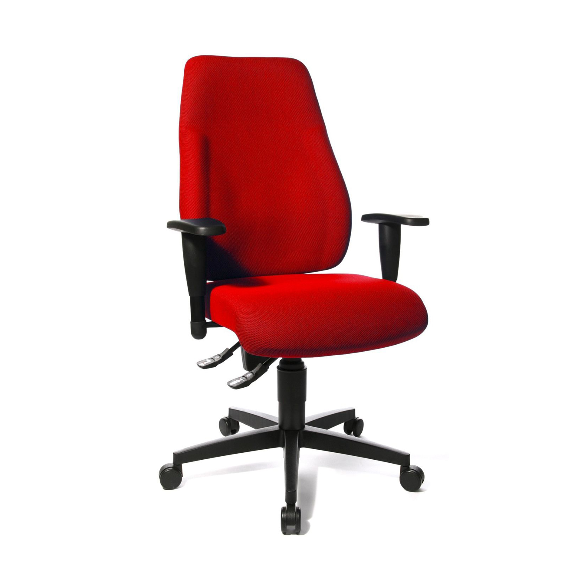 Image of Bürodrehstuhl Topstar Lady Sitness mit 3D Armlehnen, Rot, Neu, Ergonomischer Stuhl - ideal für flexibles Arbeiten