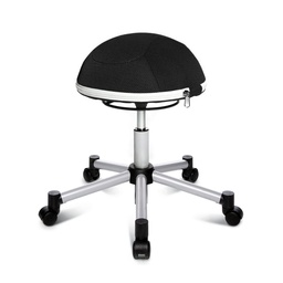 Tabouret de bureau Topstar Sitness Half Ball (Noir)