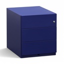 Rollcontainer Bisley Note (Sehr gut, Dunkelblau, ohne Schlüssel)