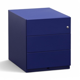 Rollcontainer Bisley Note (Sehr gut, Dunkelblau, ohne Schlüssel)
