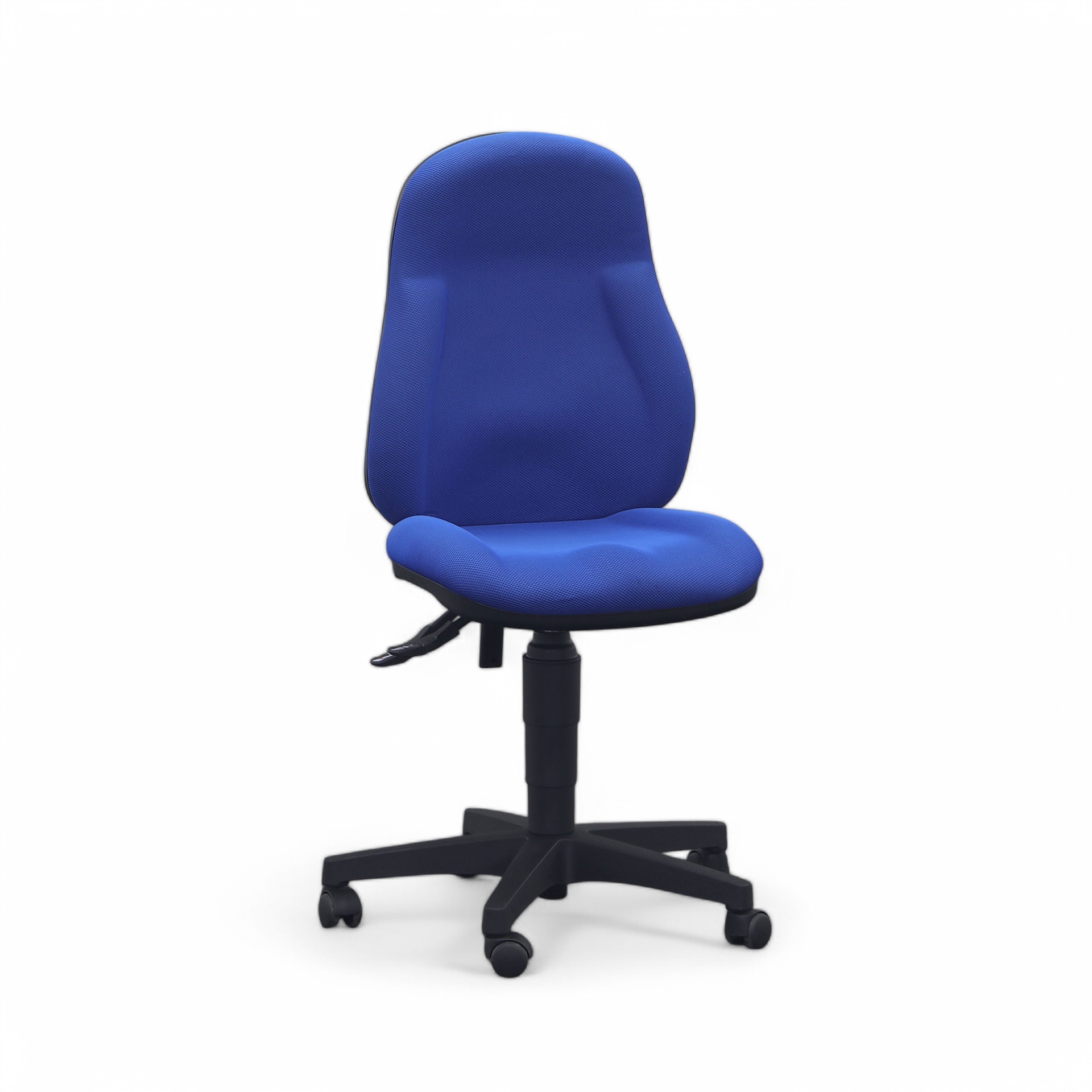 Bürodrehstuhl Topstar Wellpoint 10 Deluxe (Blau, Gut, ohne Armlehnen)