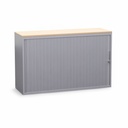 Rollladenschrank Lista LO Storage (Normal gebraucht, Silbergrau, mit Schlüssel)