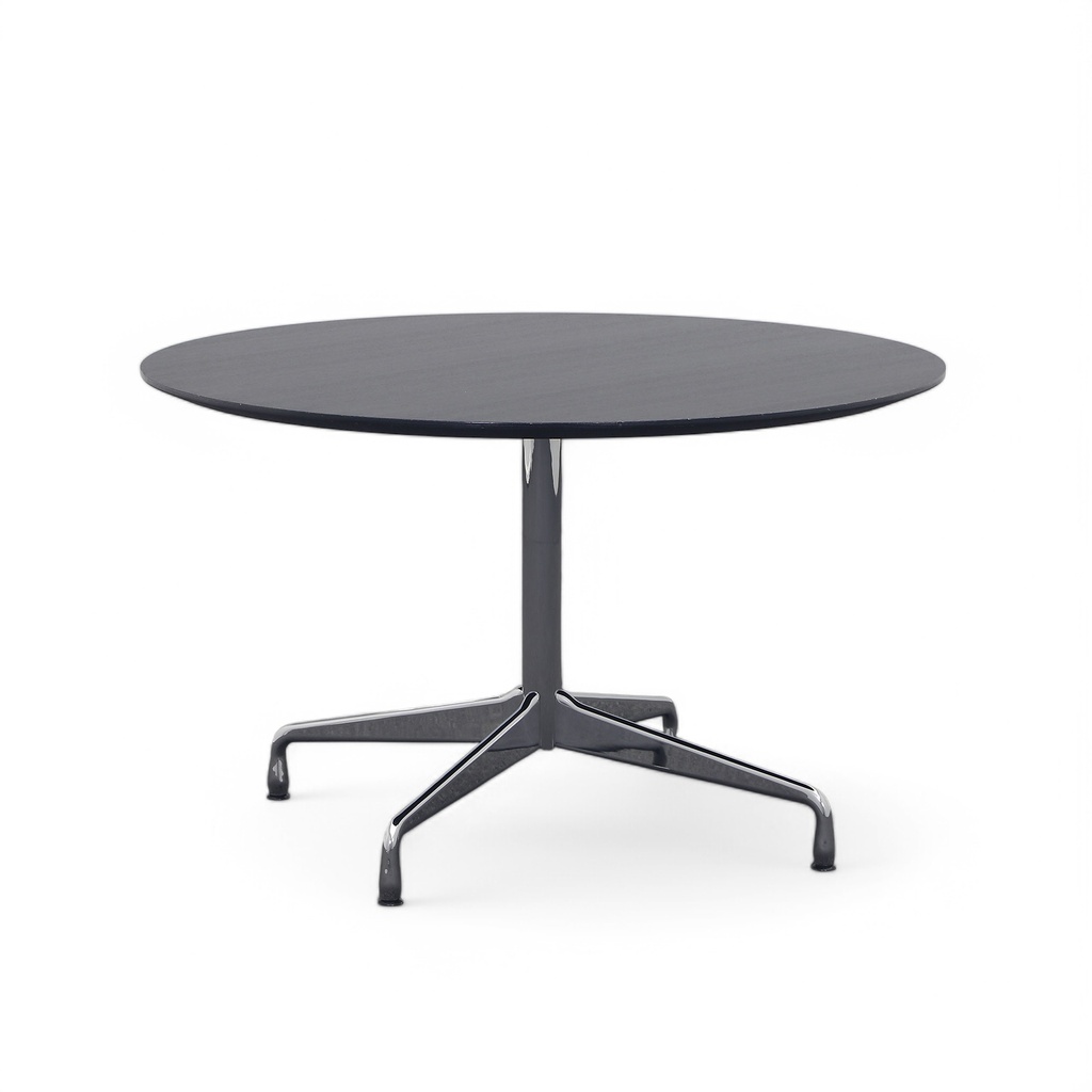 Sitzungstisch Vitra Eames (Schwarz, Normal gebraucht)