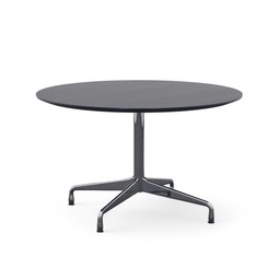 Sitzungstisch Vitra Eames (Schwarz, Normal gebraucht)