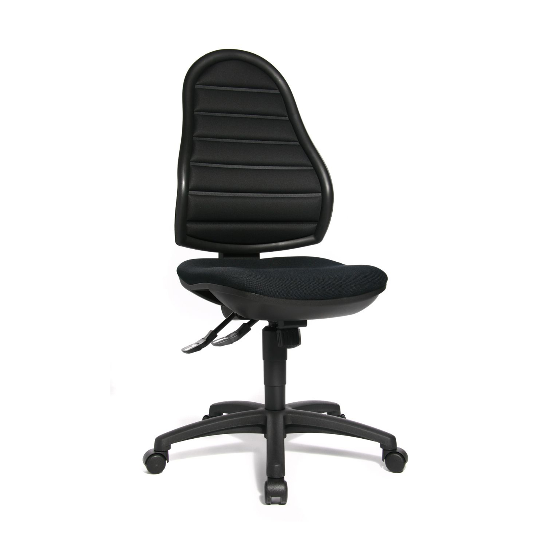 Image of Bürostuhl Topstar Flex Point SY ohne Armlehnen, Schwarz/Schwarz, Neu, Ergonomischer Stuhl - ideal für flexibles Arbeiten