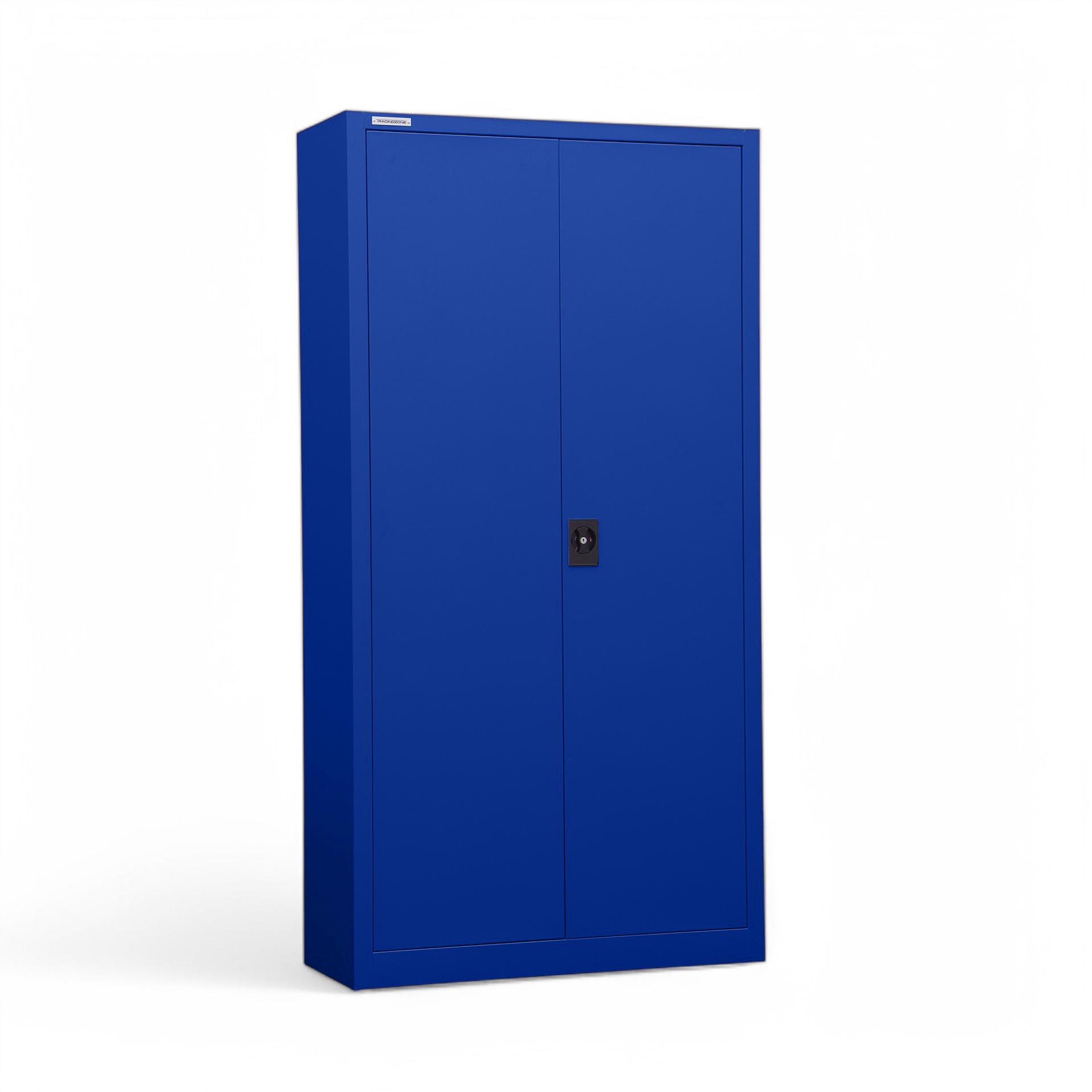 Metallschrank Tradingzone Steelline, Blau, mit Schlüssel, 100.0 x 194.0 x 40.0 cm, Neu - Perfekt auch als Aktenschrank