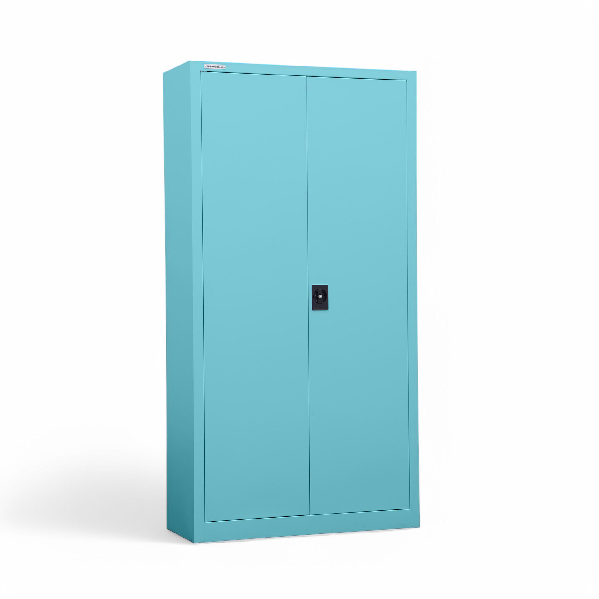 Metallschrank Tradingzone Steelline, Türkis, ohne Schlüssel, 100.0 x 194.0 x 40.0 cm, Sehr gut - Perfekt auch als Aktenschrank