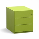 Rollcontainer Bisley Note (Sehr gut, Grün, ohne Schlüssel)