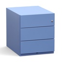 Rollcontainer Bisley Note (Sehr gut, Hellblau, ohne Schlüssel)