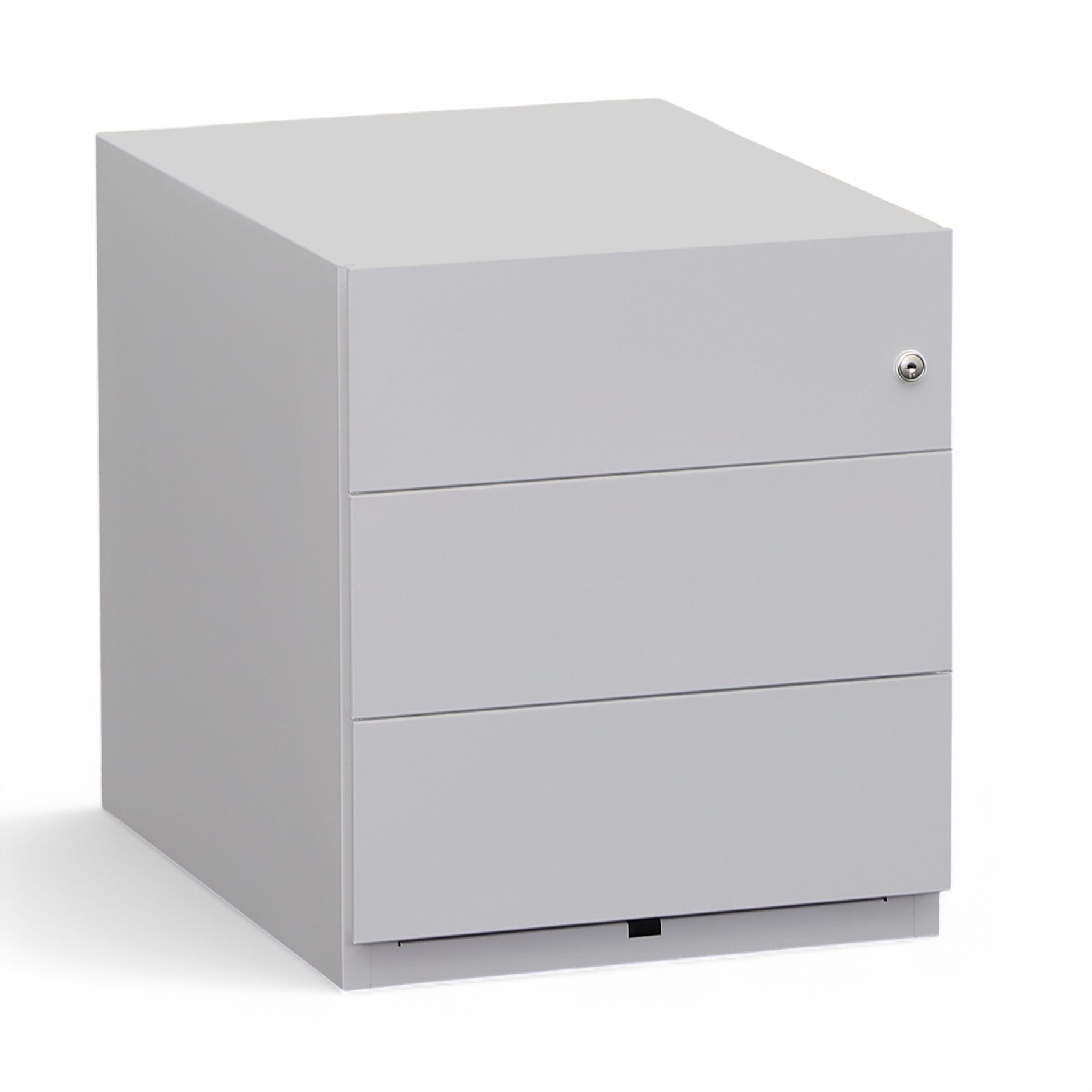 Conteneur roulant Bisley Note, Gris clair, avec des tiroirs, Nouveau - parfait pour un bureau moderne