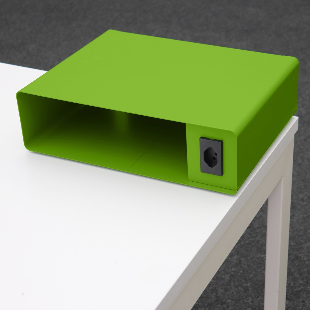 Steckdosenleiste Box - Organizer Lista LO (Grün)