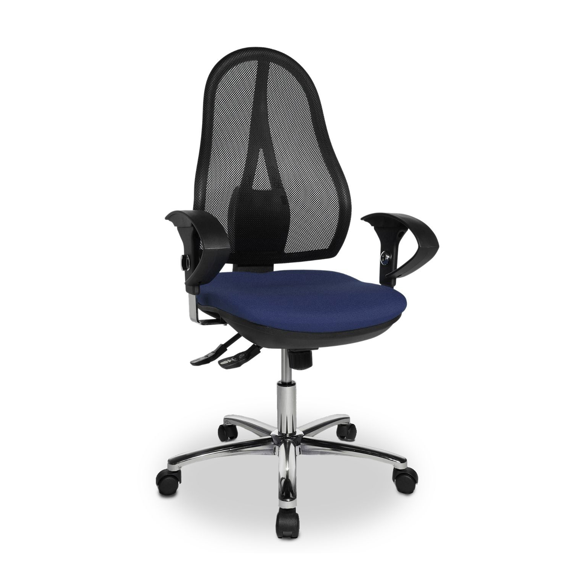 Image of Bürostuhl Topstar Open Point SY Deluxe, Blau, Neu, Ergonomischer Stuhl - ideal für flexibles Arbeiten