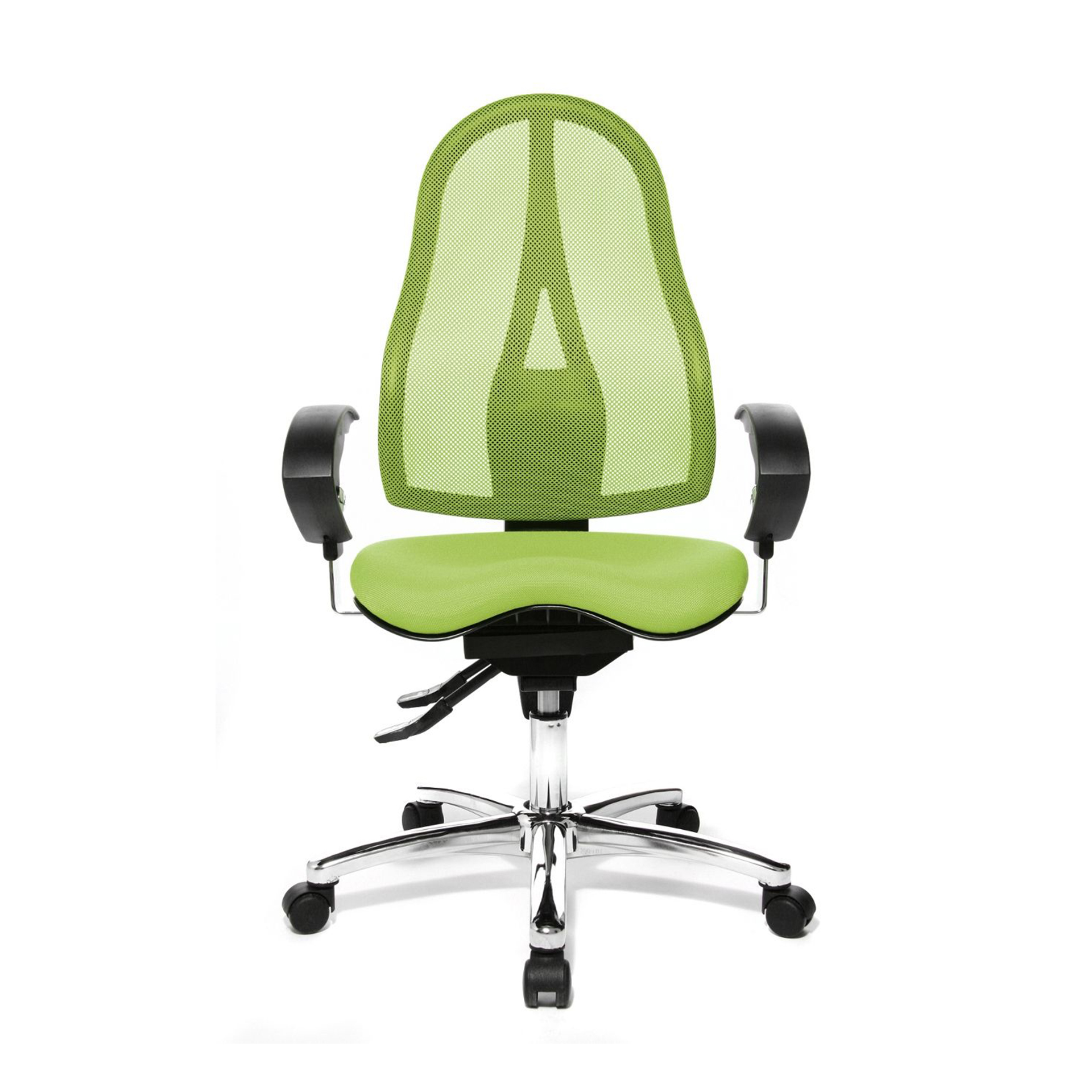 Bürodrehstuhl Topstar Sitness 15 mit 1D Armlehnen, Grün, Neu, Ergonomischer Stuhl - ideal für flexibles Arbeiten