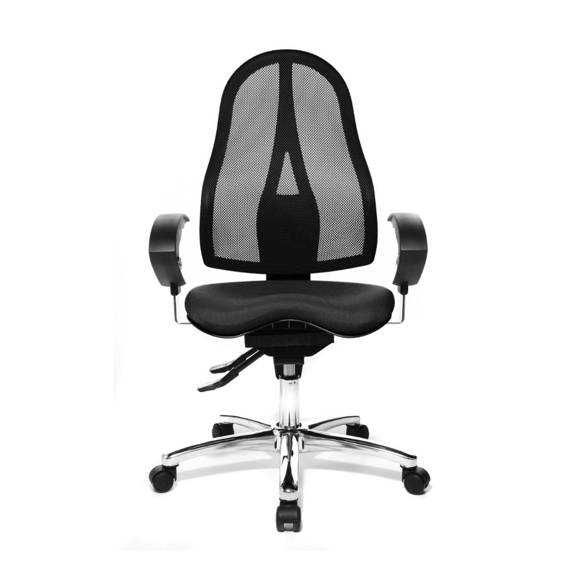Bürodrehstuhl Topstar Sitness 15 mit 1D Armlehnen, Schwarz, Neu, Ergonomischer Stuhl - ideal für flexibles Arbeiten