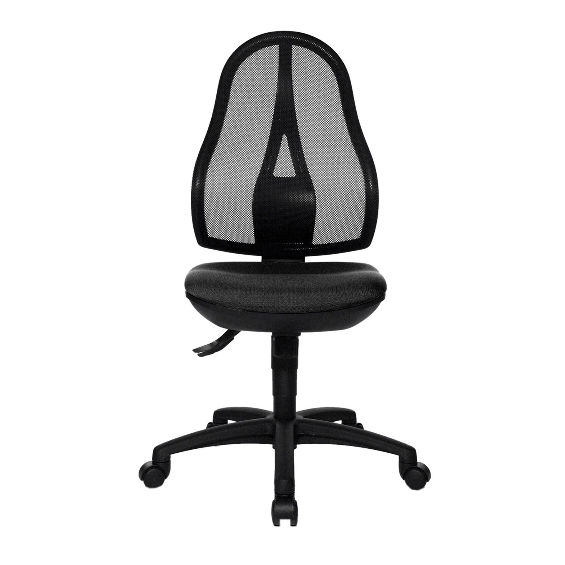 Bürodrehstuhl Topstar Open Point SY ohne Armlehnen, Schwarz, Neu, Ergonomischer Stuhl - ideal für flexibles Arbeiten