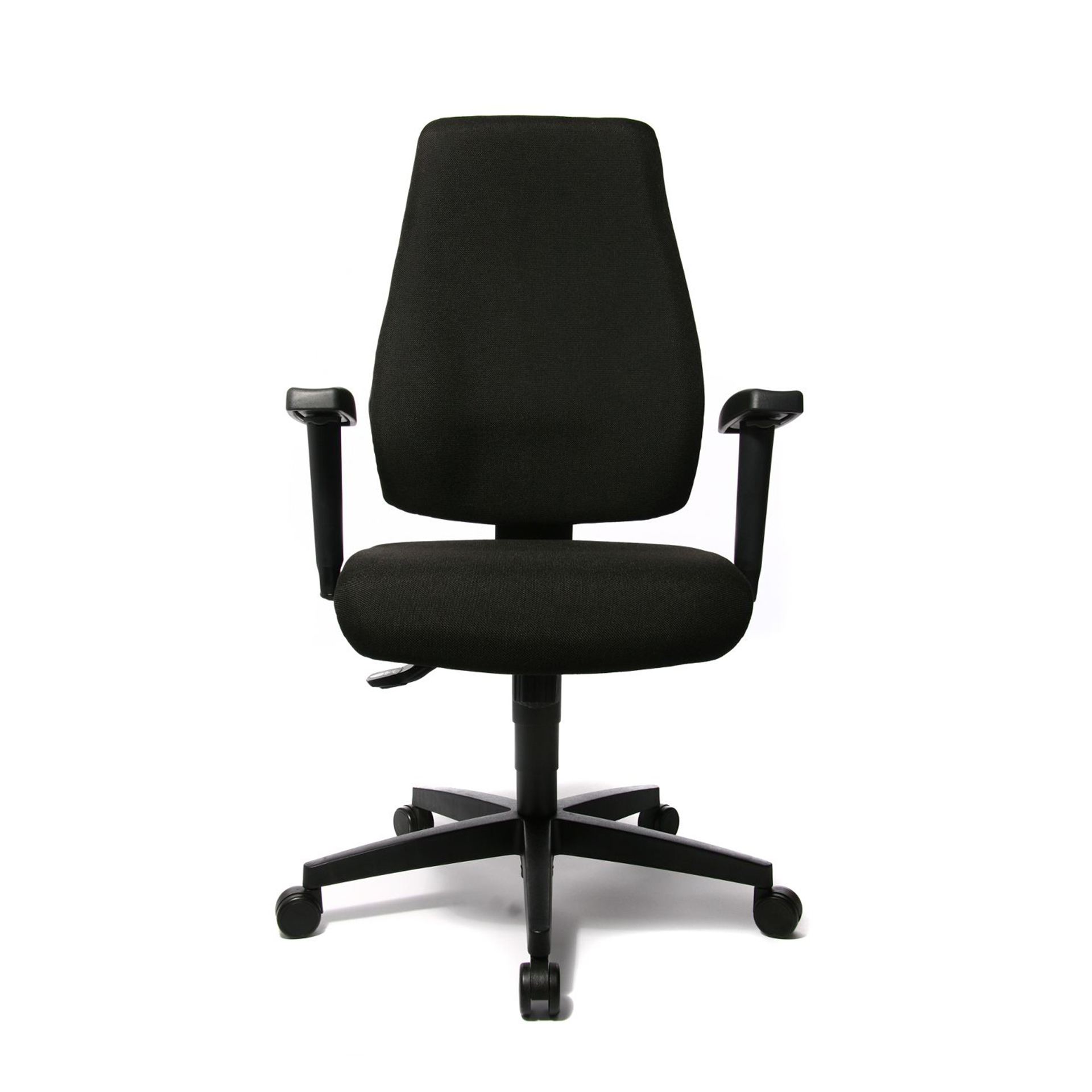 Bürostuhl Topstar Sydney Pro mit 1D Armlehnen, Schwarz/Schwarz, Neu, Ergonomischer Stuhl - ideal für flexibles Arbeiten