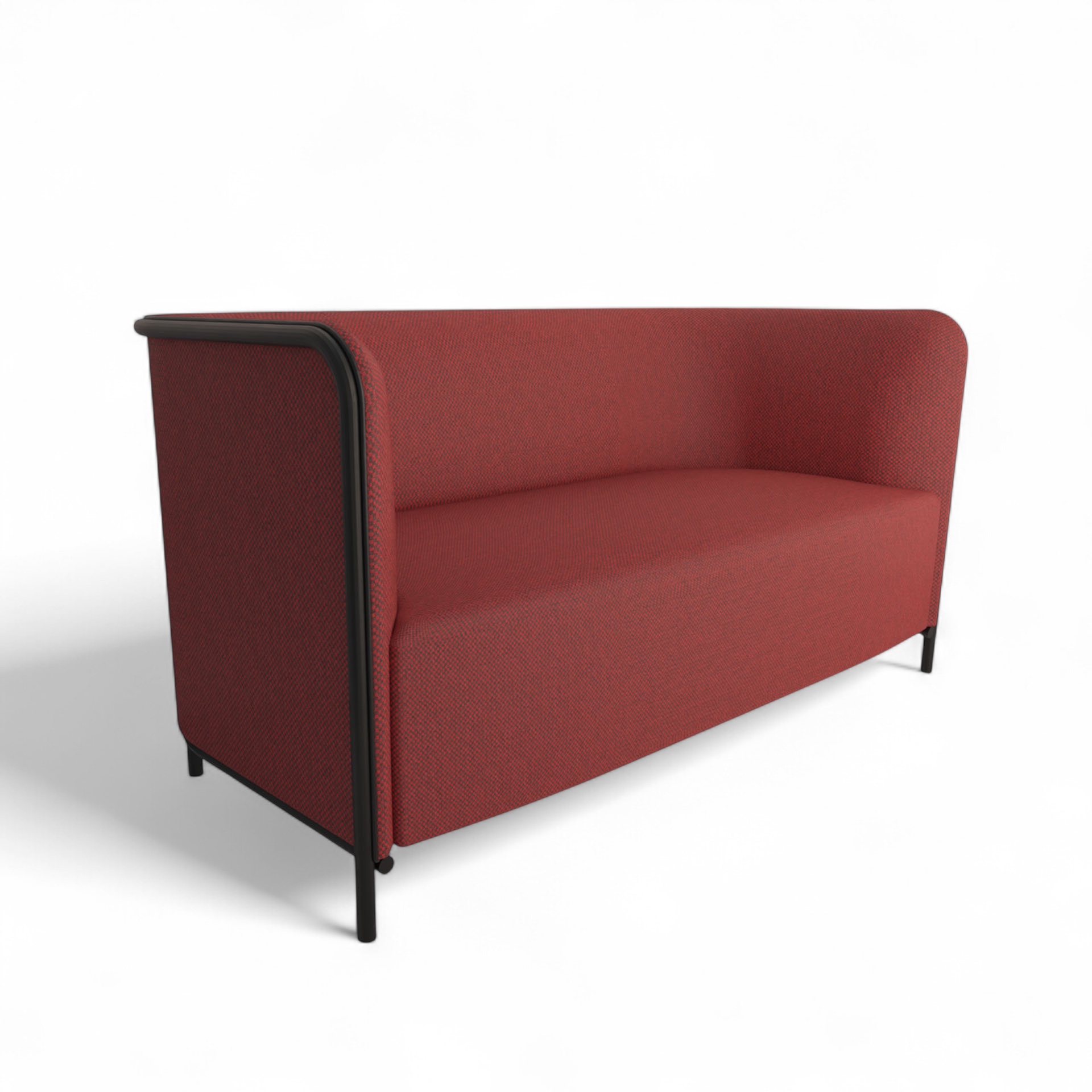 Image of 2-Sitzer Lounge Sofa Gaber Place 150.0 x 78.0 x 78.0 cm, Rot/Schwarz, Neu