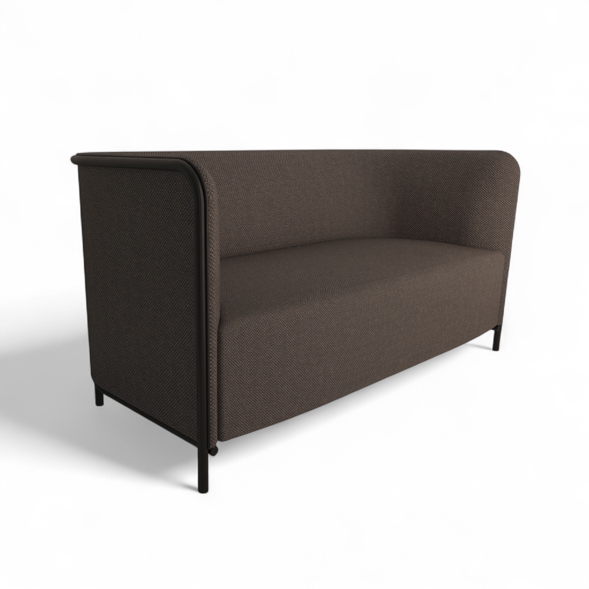 Image of 2-Sitzer Lounge Sofa Gaber Place 150.0 x 78.0 x 78.0 cm, Braun/Schwarz, Neu