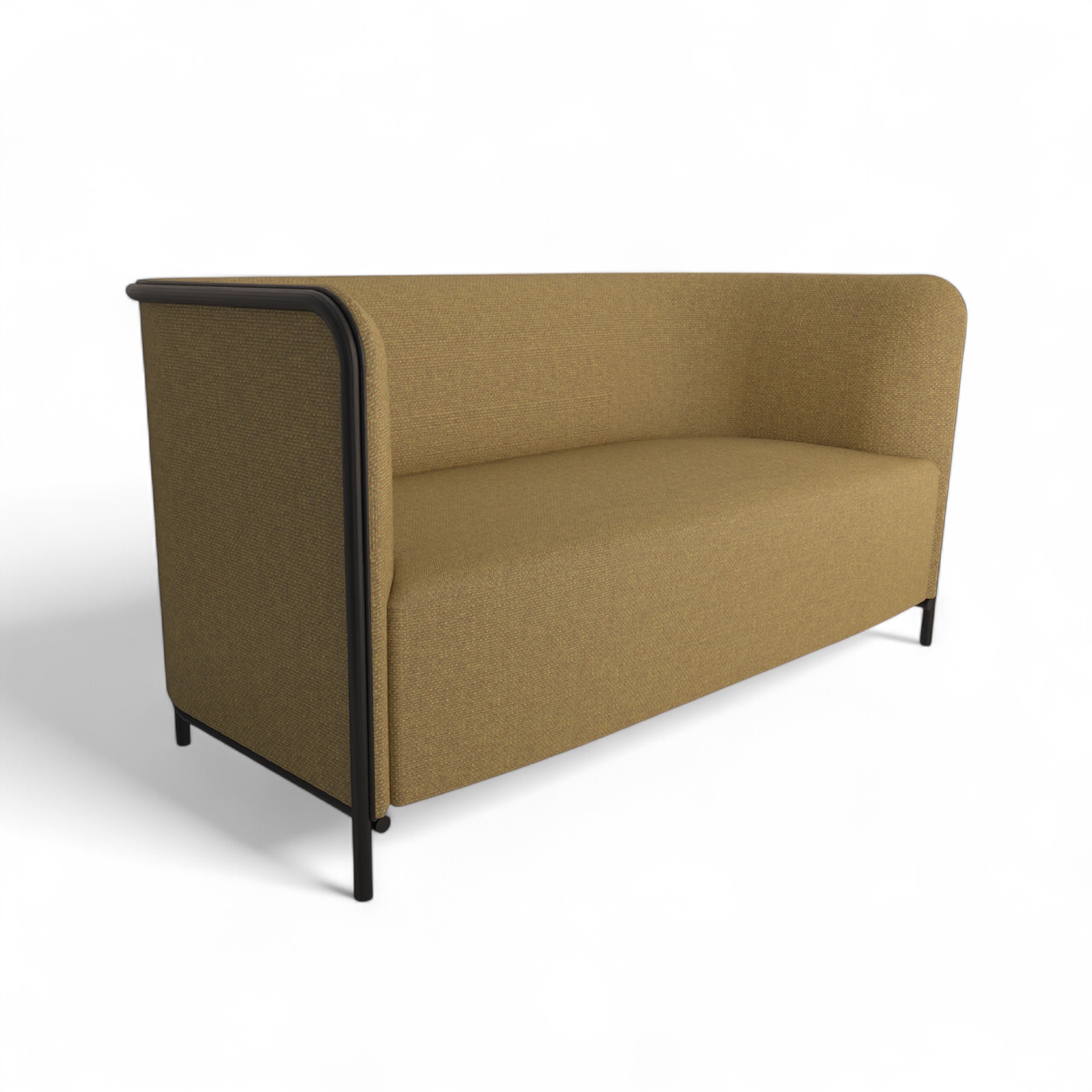 Image of 2-Sitzer Lounge Sofa Gaber Place 150.0 x 78.0 x 78.0 cm, Gelb/Schwarz, Neu