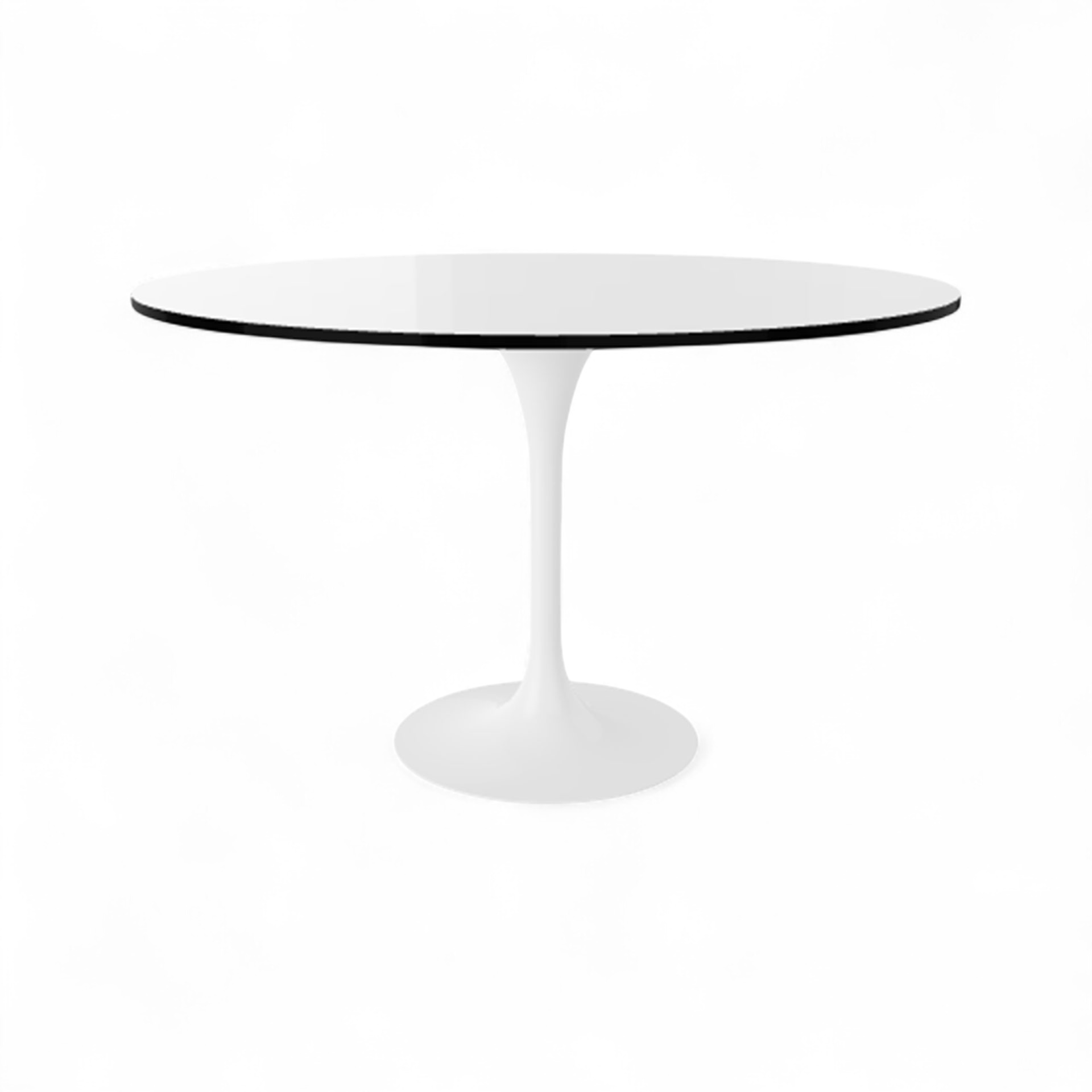 Image of Besprechungstisch Gaber Saturno 120x120 cm, Weiss/Weiss, Rund, Neu, Tisch - Hochwertig & langlebig