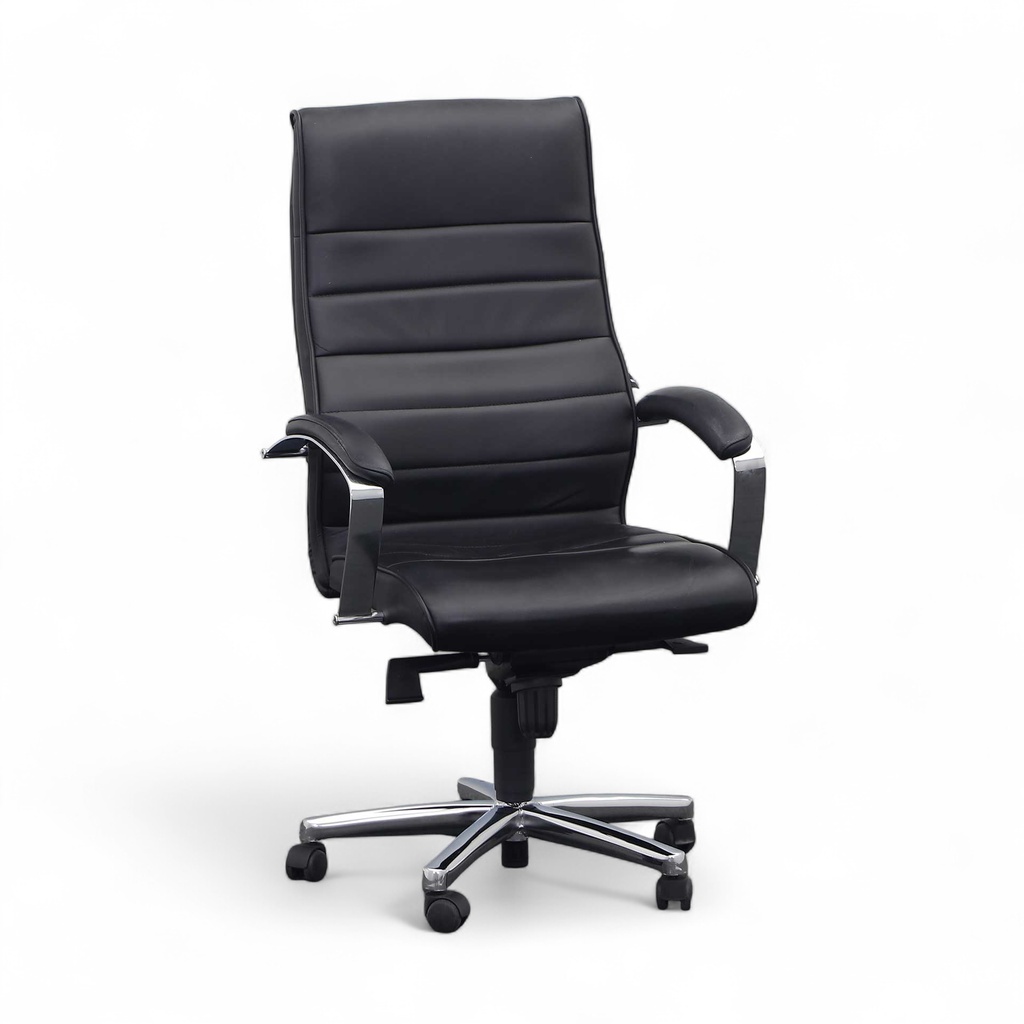 Bürodrehstuhl Topstar TD Luxe 10 Leder schwarz (Gut)