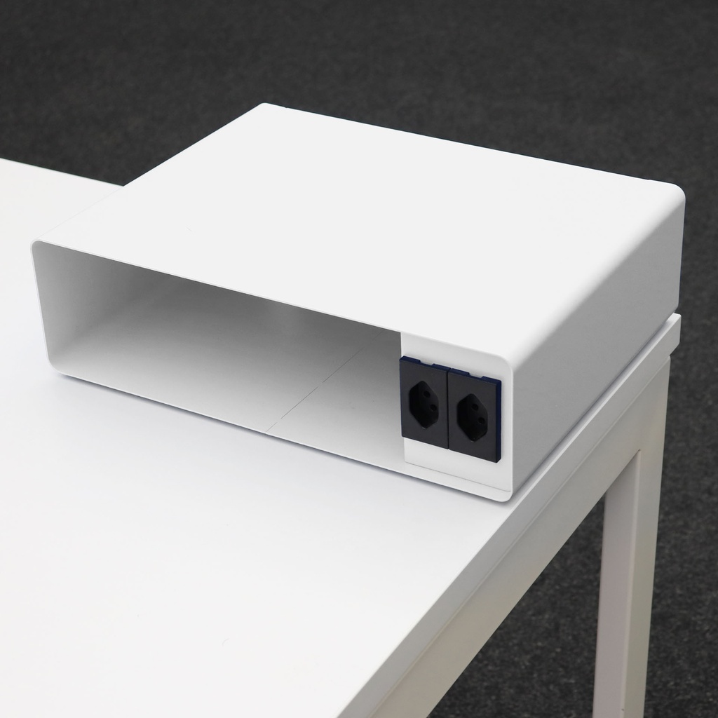 Steckdosenleiste Box - Organizer Lista LO (Weiss)