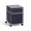 Rollcontainer USM Haller (Gut, ohne Schliesszylinder, mit Hängeregister & Stauraum)