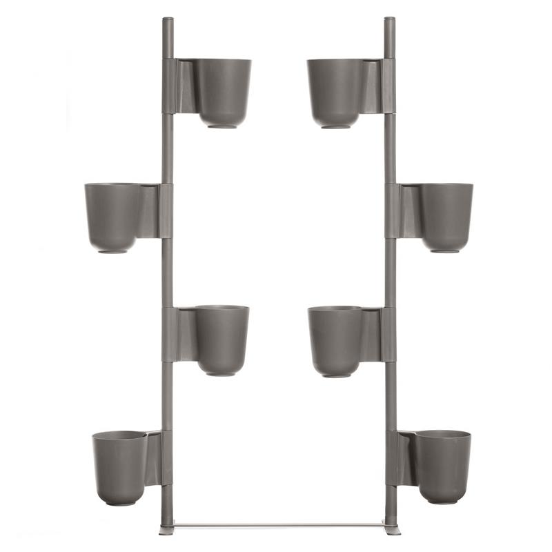 Image of Gaber Gufo Planters Kit 1 – Raumtrenner mit Pflanzengefässen 145x190 cm, Grau, Neu