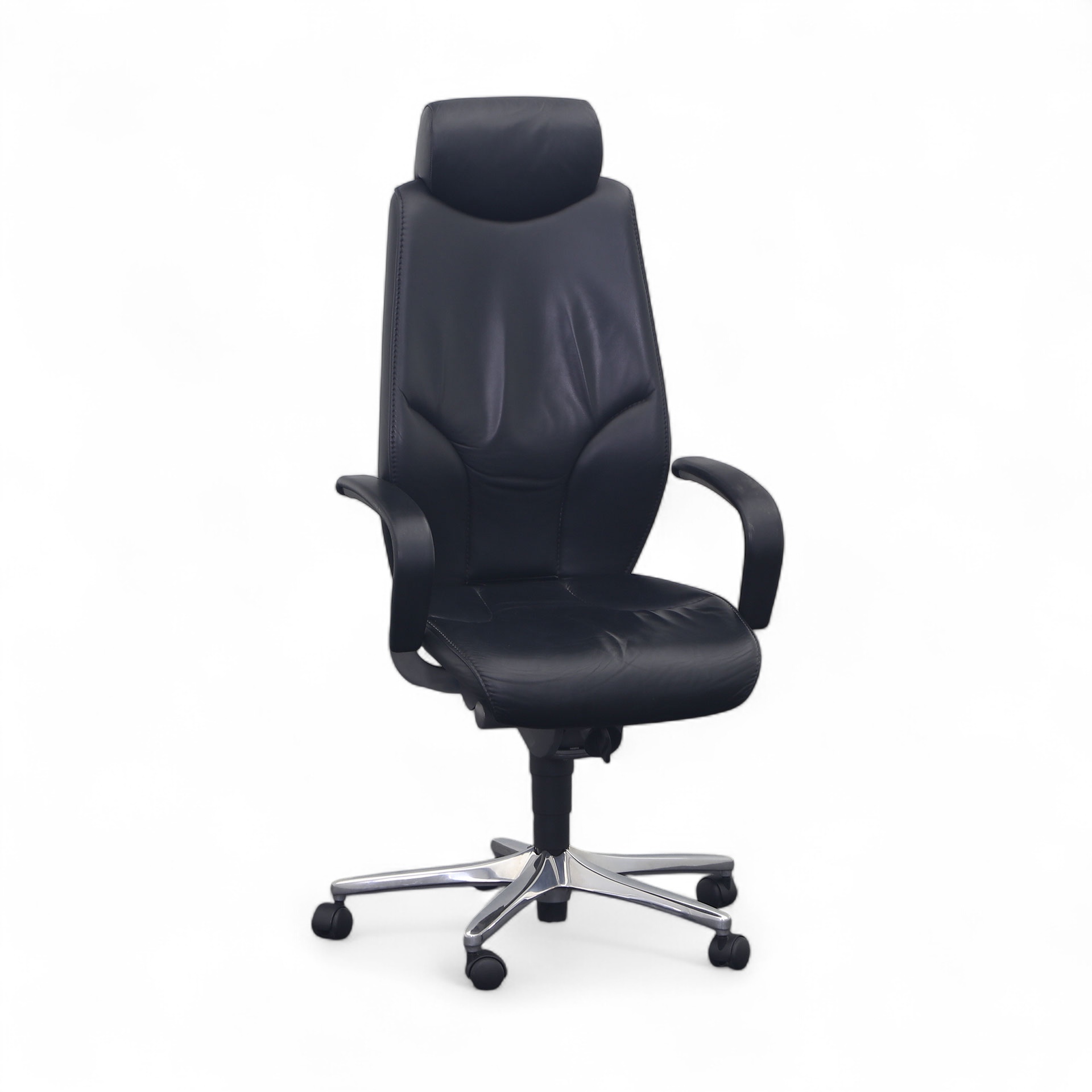Chefsessel Giroflex 64-9778 (Schwarz, Stark Gebraucht)