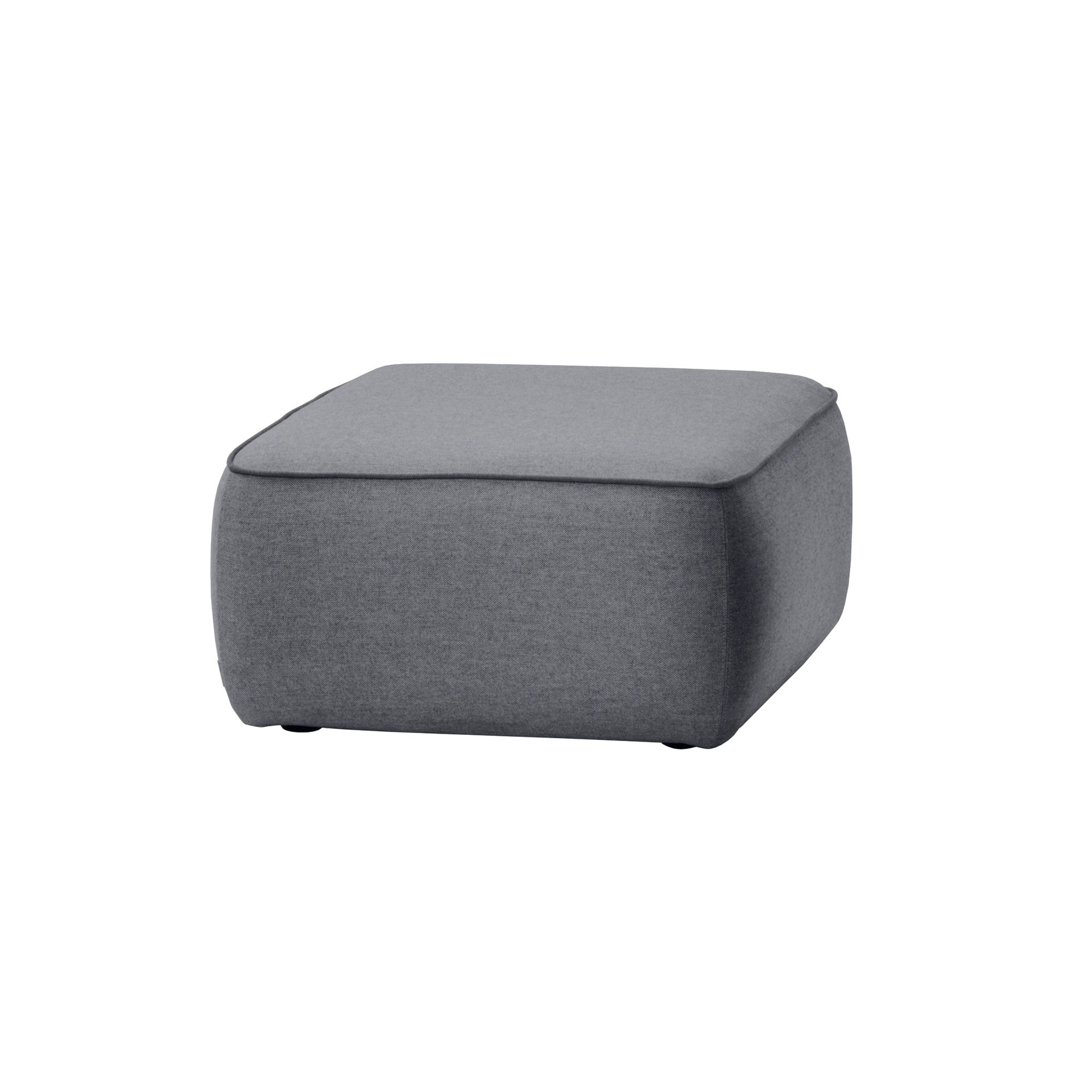 Loungehocker Milani Terre (Dunkelgrau, Neu)