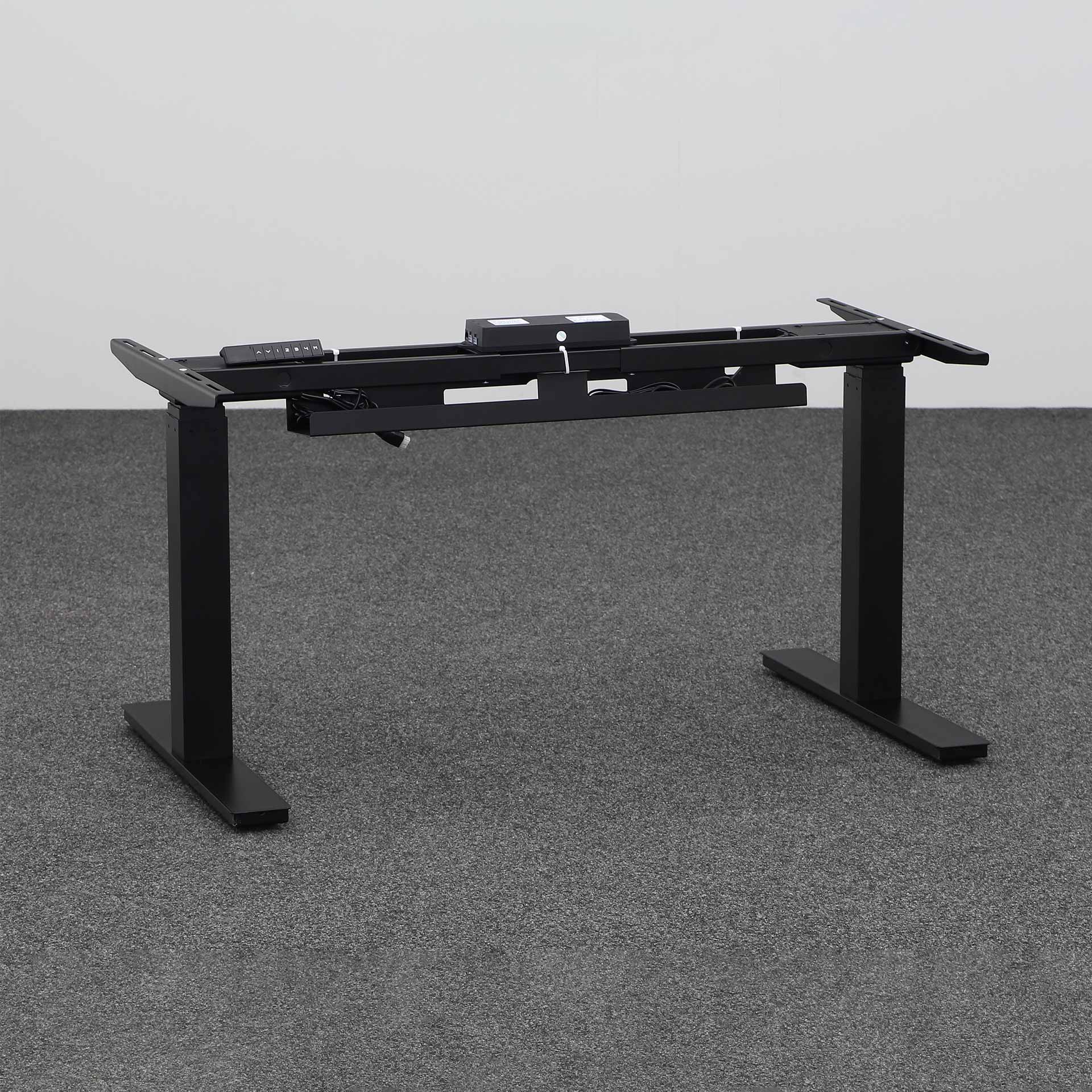 Fussgestell Stehtisch Aoke (Schwarz, Neu)