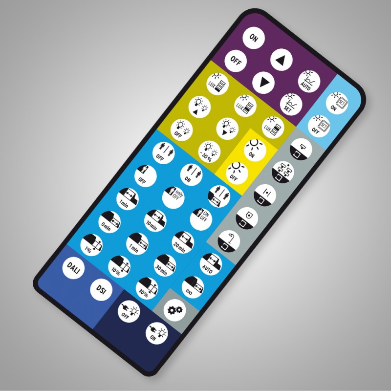 Tradingzone BasicDim remote control for the SPD-SEN LED floor lamp