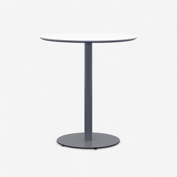 Stehtisch Lista LO, rund, mit Metallfuss (Gut, 120x120)