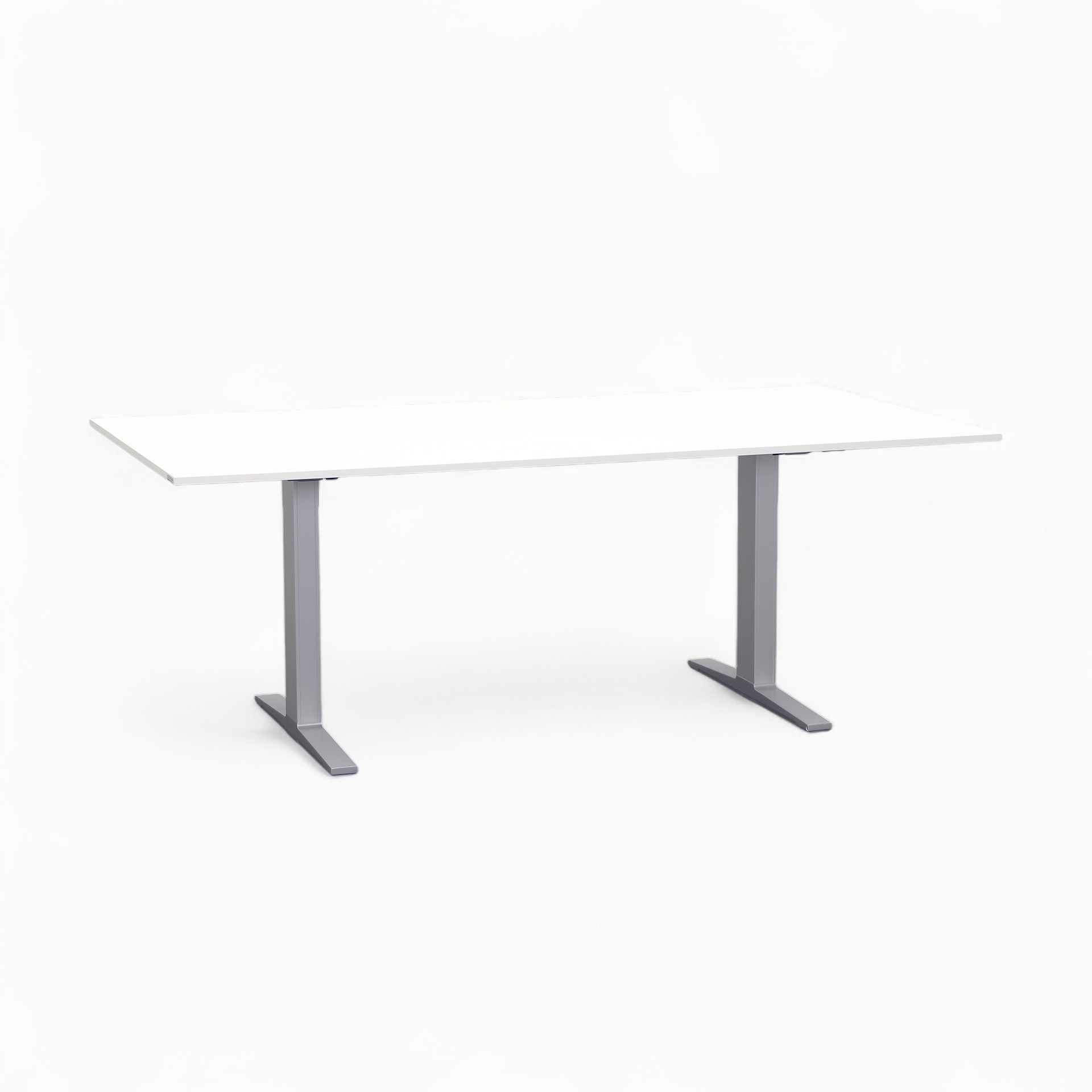 Sitzungstisch Tradingzone Smartline (Weiss, Gut, 200x100)