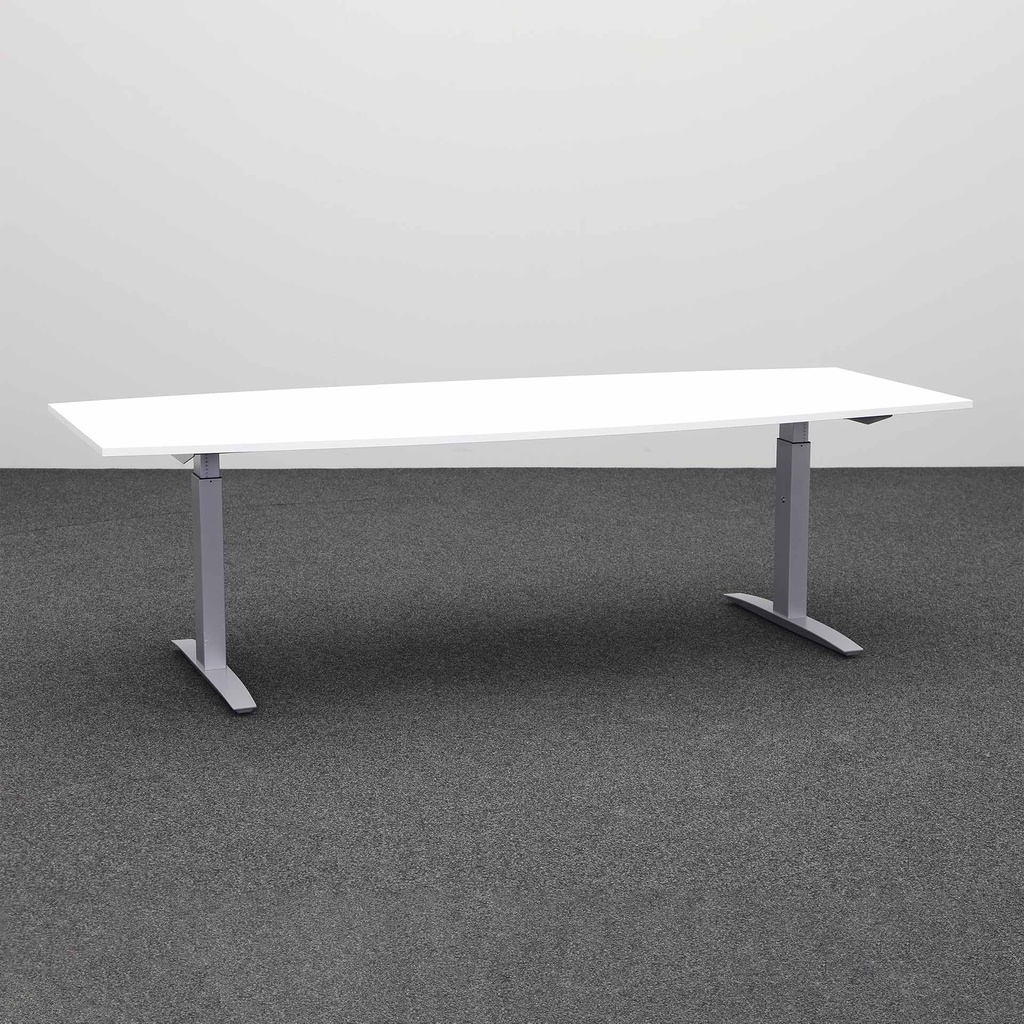 Grosser Konferenztisch Tradingzone Proline (Gut, 240x100, Weiss)