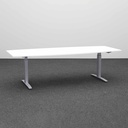 Grosser Konferenztisch Tradingzone Proline (Gut, 240x100, Weiss)