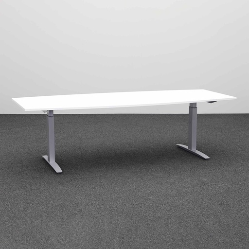 Grosser Konferenztisch Tradingzone Proline (Gut, 240x100, Weiss)