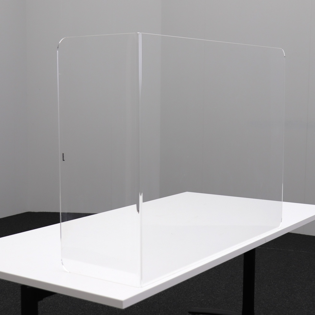 Erleben Sie den Tischblenden in Transparent aus Plexiglas.