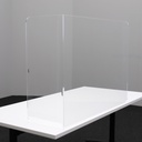 Plexiglas Trennwand Bene Shielded schutz auf Theke, Schreibtisch, Schutztrennwand (Normal gebraucht)