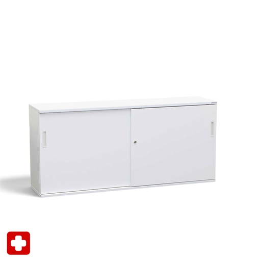 Schiebetürschränke Tradingzone Proline (Neu, Weiss, mit Schlüssel)