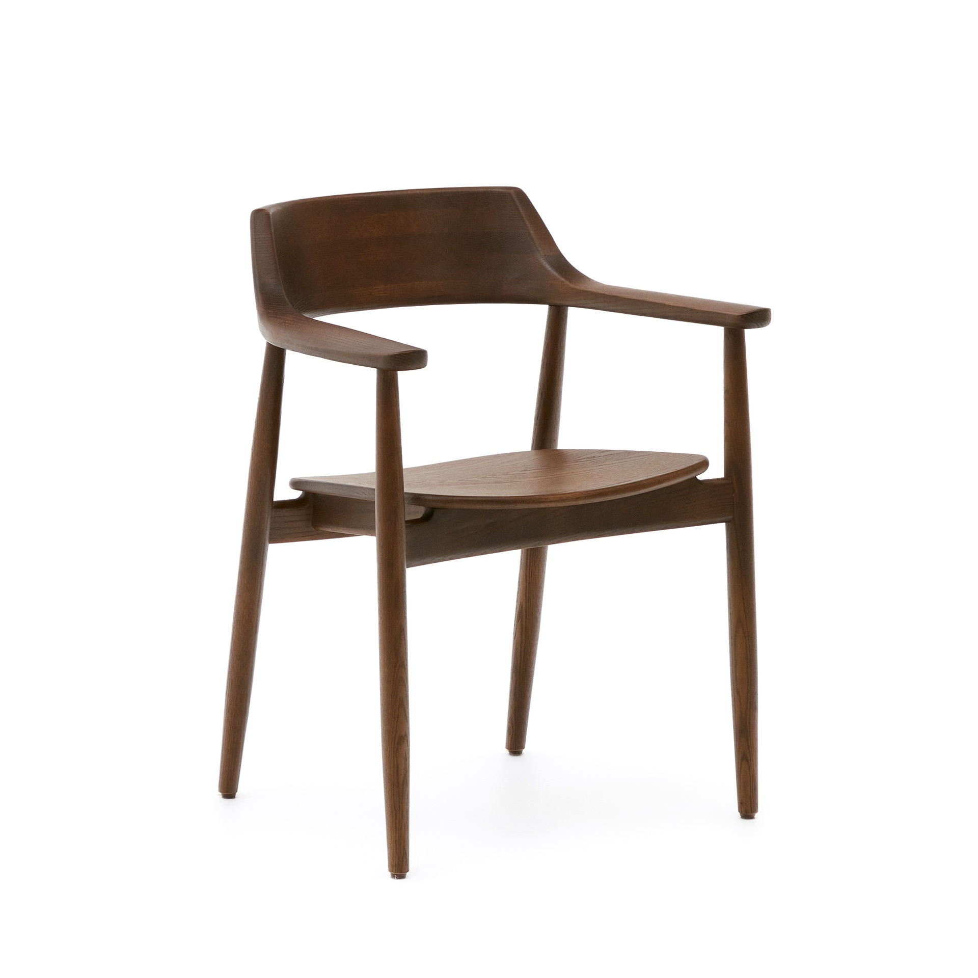 Kave Home Fondes Esszimmerstuhl (Braun, Neu)