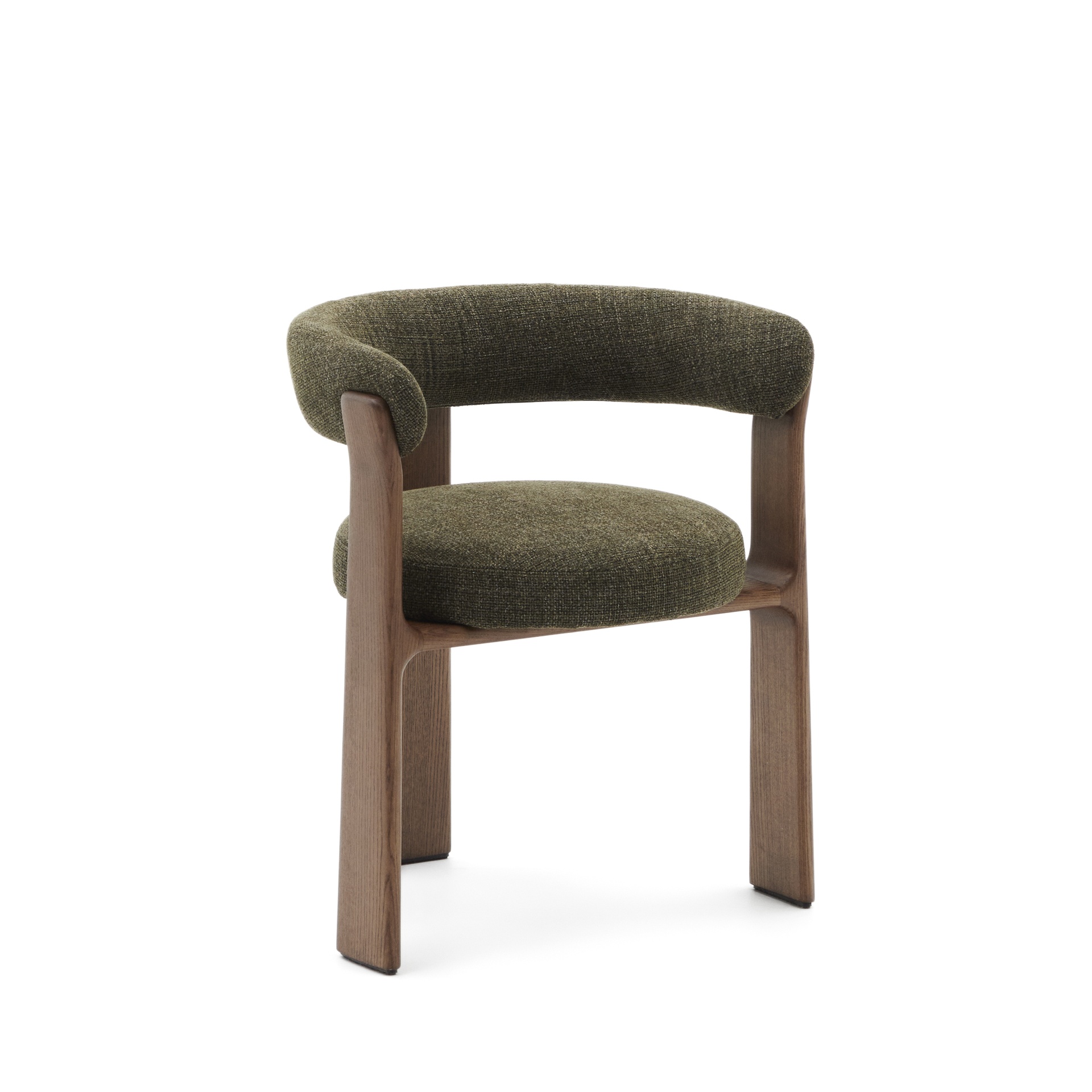Granite Chaise de salle à manger (Vert, Nouveau, Noyer)
