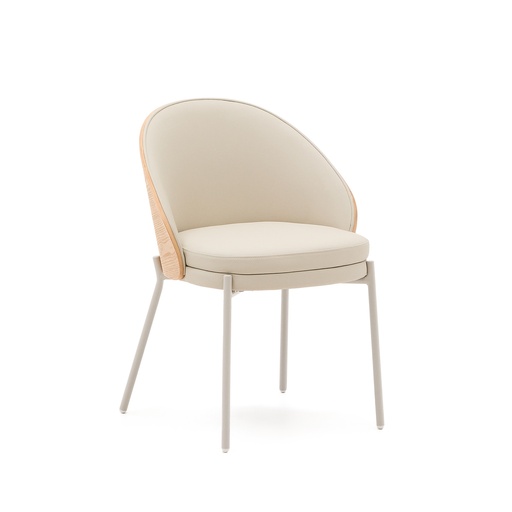 Eamy Esszimmerstuhl (Beige, Neu, Weiss)